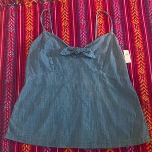 Old Navy brand denim tank top size XL
